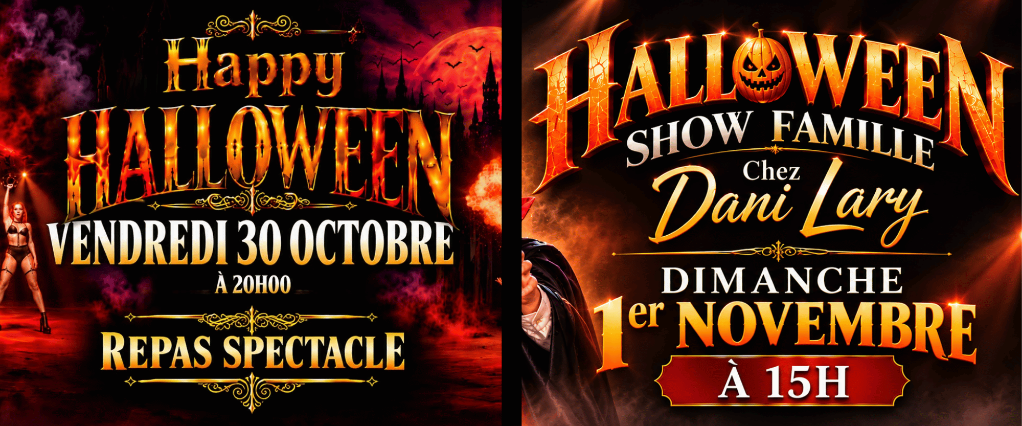 Halloween 2026 à Valence : spectacles et sorties | Dani Lary